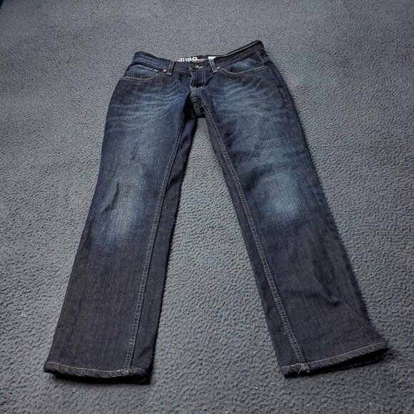 DKNY Williamsburg Skinny Denim Jeans Cotton Blue Mens Size 30 x28 - Picture 2 of 10